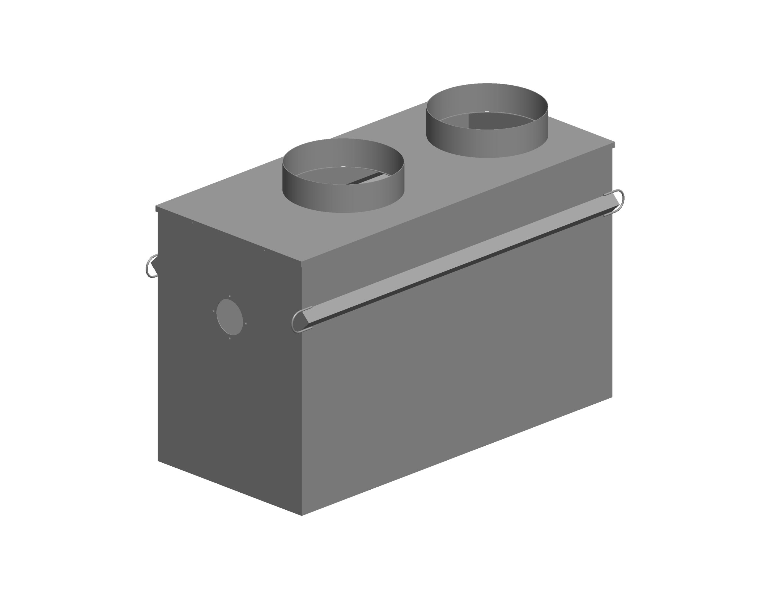 [4798] CE steel hydrocarbon separators 5 mg/L, 1.5 to 50L/s, V100 sludge trap - Image 2