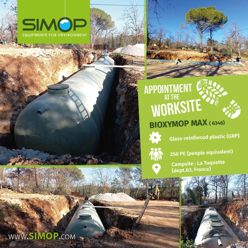 Appointment at the site BIOXYMOP MAX 250 PE