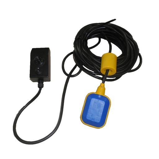 SOUND ALARM HIGH LEVEL 230V+FLOAT+10M CABLE P112