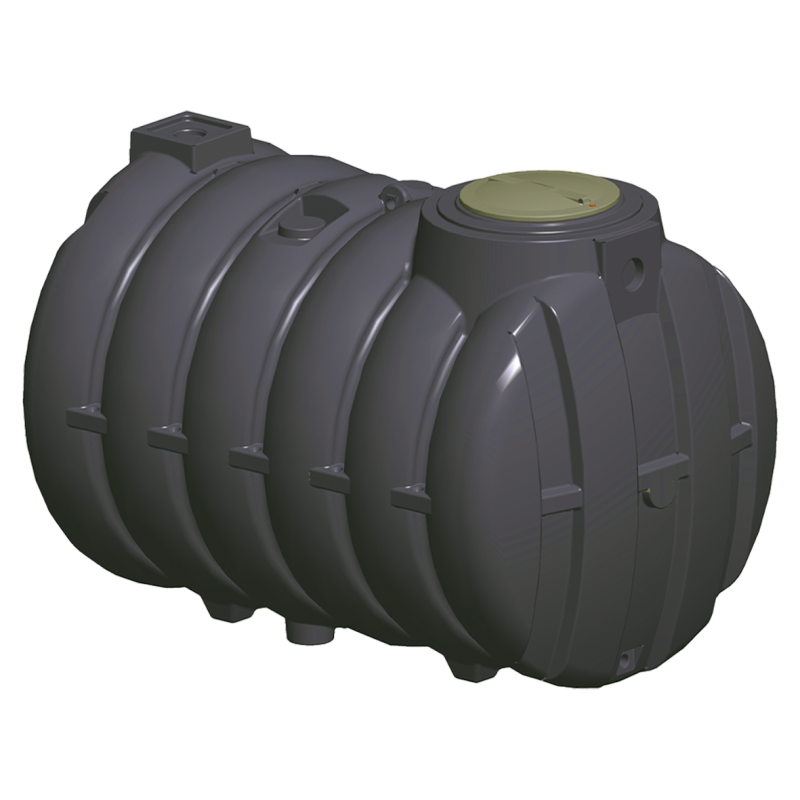 [6020] Polyethylene water storage tank 3 to 8 m3 - Main image