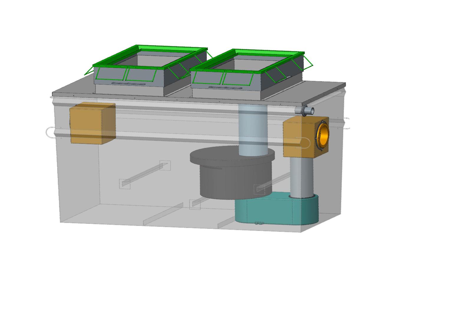 [4798] CE steel hydrocarbon separators 5 mg/L, 1.5 to 50L/s, V100 sludge trap - Image 3