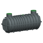 [6327] Polyethylene water storage tank 10 to 20 m3 - Main image