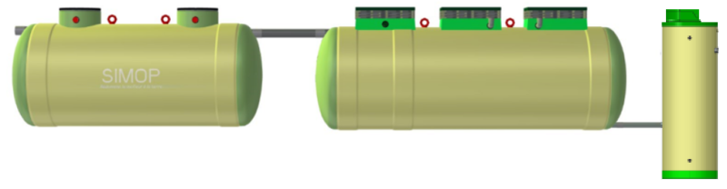 [6381] GRP compact filter 21 to 200 PE - Main image