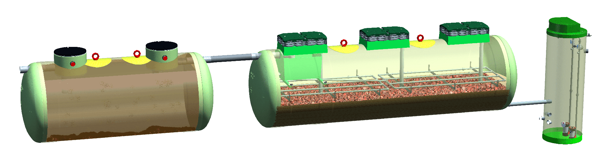 [6381] GRP compact filter 21 to 200 PE - Main image