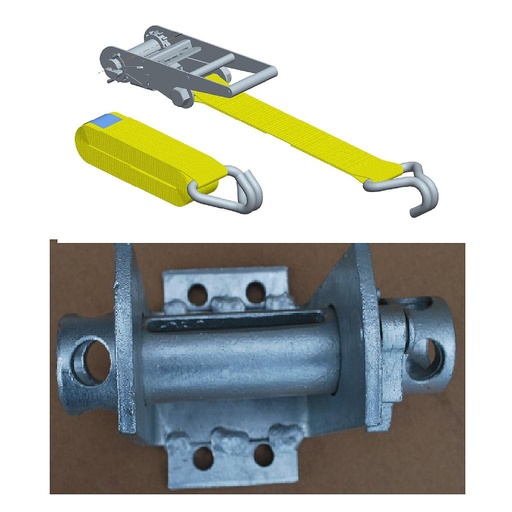 10T/10M ANCHORING BELT + WINCH